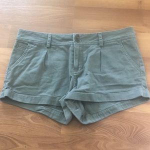 Army green Forever 21 shorts